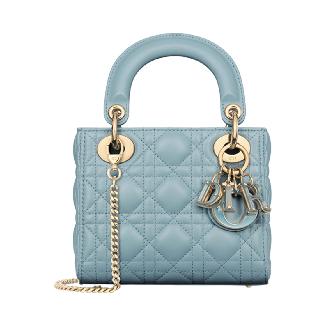 レディディオール ミニ LadyDior アイスブルー レディディオール ミニ LadyDior アイスブルー