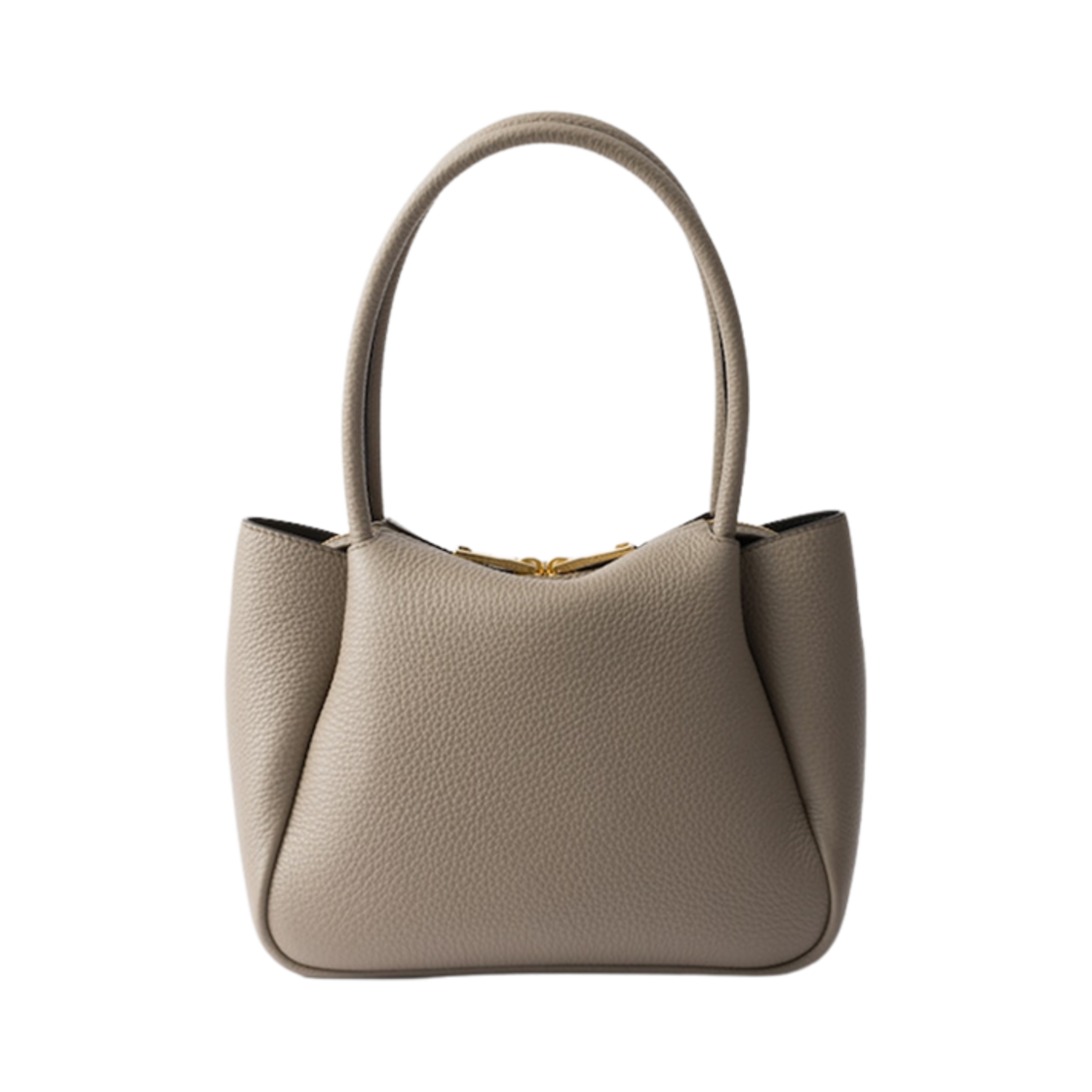 프라다 스몰 레더 백 클레이 그레이(Prada Small Leather Bag Clay Gray) - 2