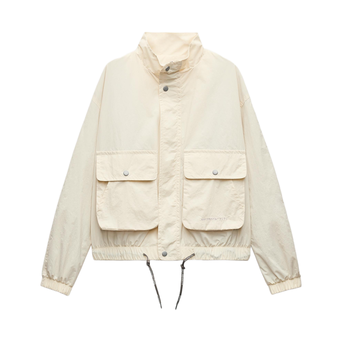 (W) 자라 x 앤드 원더 라이트웨이트 워터 리펠런트 자켓 에크루((W) Zara x And Wander Lightweight Water-Repellent Jacket Ecru)