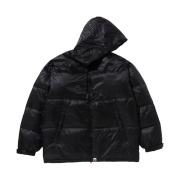 BAPE Shark Relaxed Fit Down Jacket Black