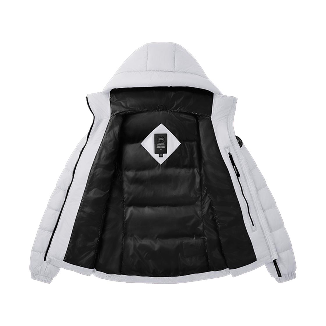 (W) 캐나다 구스 애보트 후디 블랙 라벨 노스 스타 화이트((W) Canada Goose Abbott Hoody Black Label North Star White) - 2