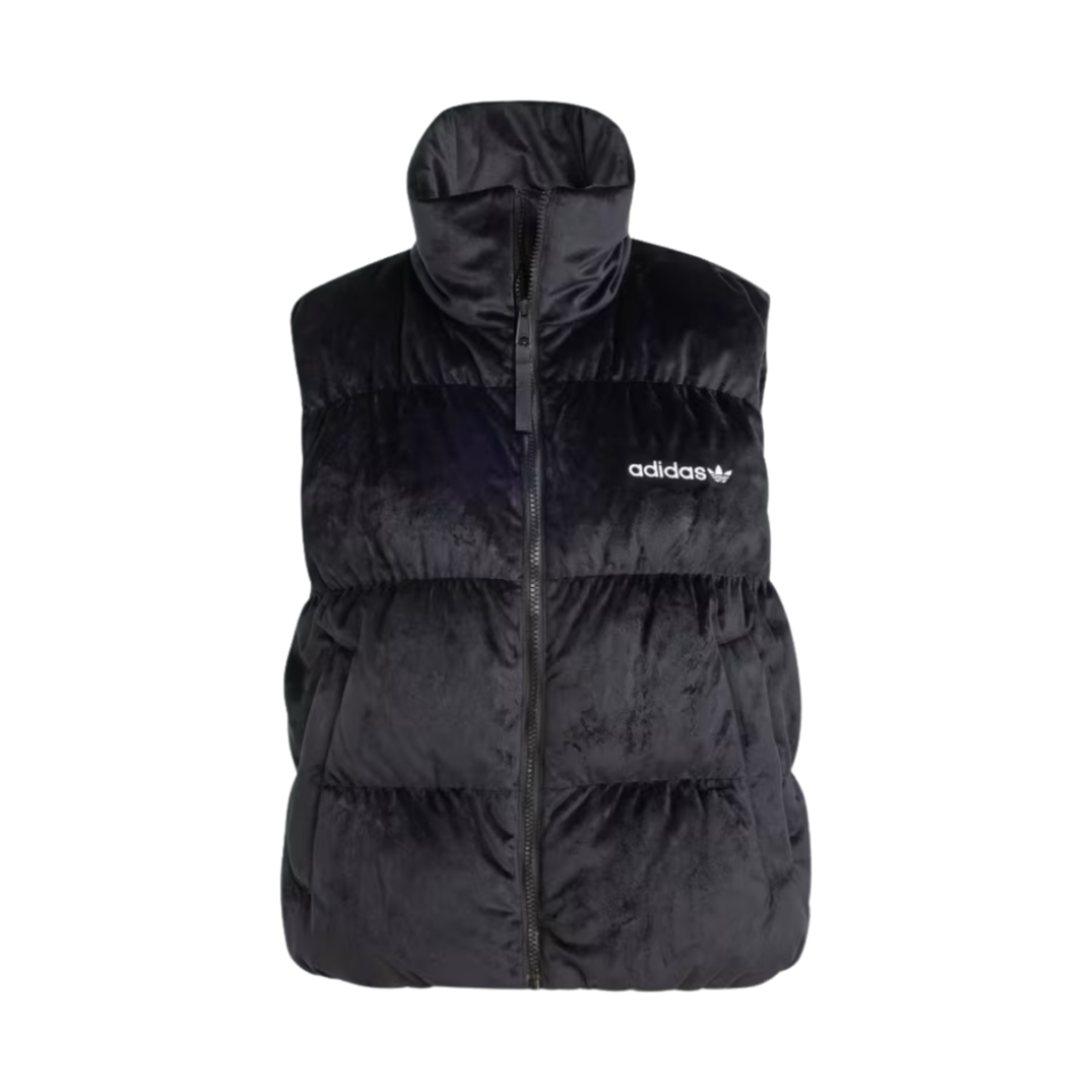 JE7217 (W) Adidas Originals Regen Velvet Down Vest Black - KR Sizing
