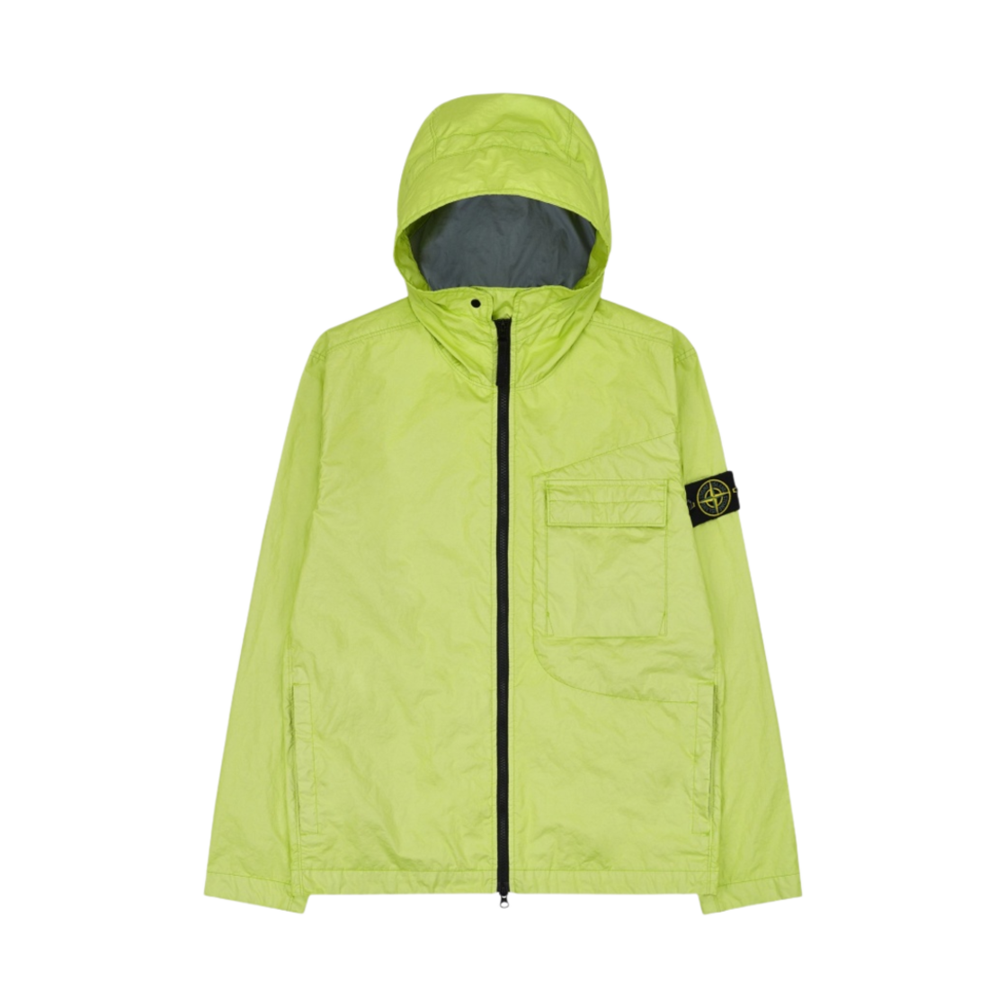 스톤 아일랜드 40223 멤브라나 3L TC 가먼트 다이드 후드 자켓 레몬 - 22SS(Stone Island 40223 Membrana 3L TC Garment Dyed Hooded Jacket Lemon - 22SS) - 1