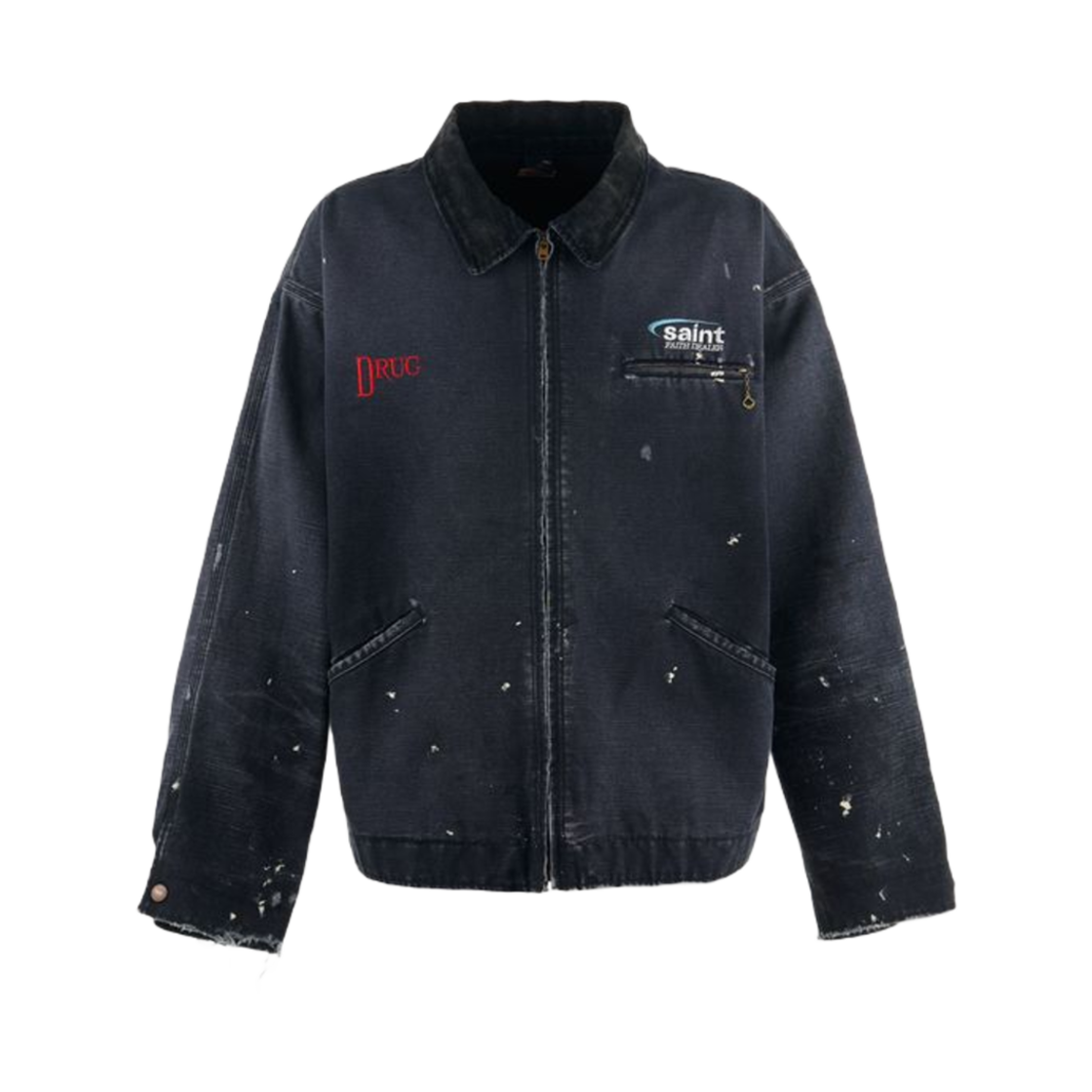 세인트 마이클 디트로이트 자켓 블랙 - 25SS(Saint Mxxxxxx Detroit Jacket Black - 25SS)