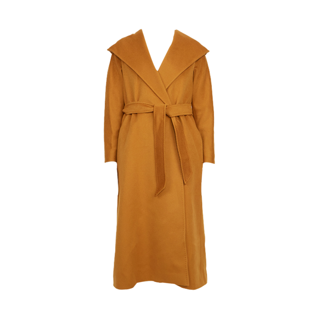 BDANTON-059 (W) Max Mara Studio Bdanton Hoodie Coat Brown