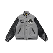Human Made Varsity Jacket Grey