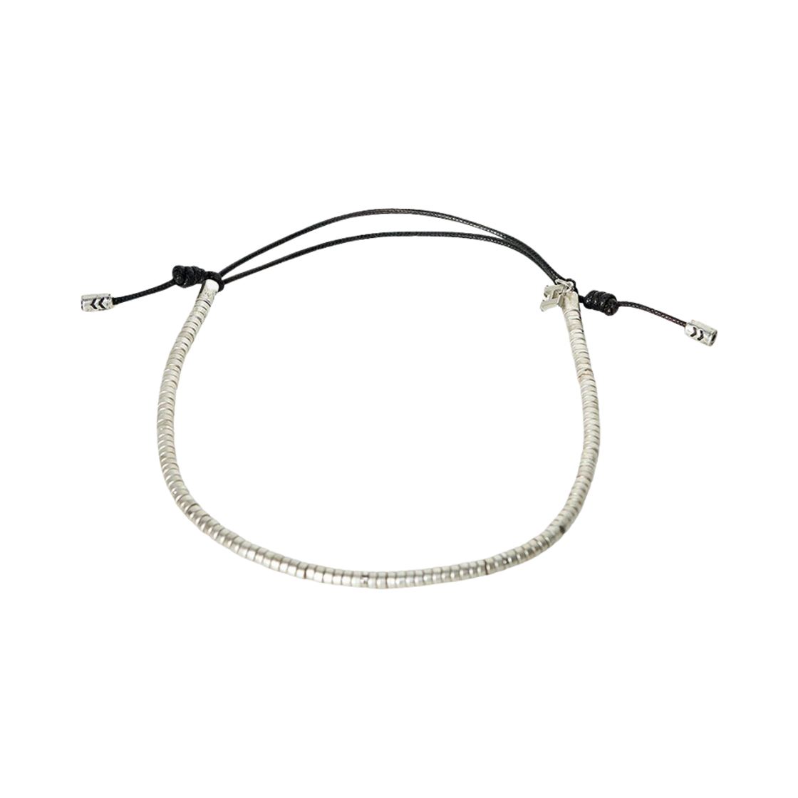 알렌느 앤티크 네클리스 실버&블랙(Haleine Antique Necklace Silver&Black)