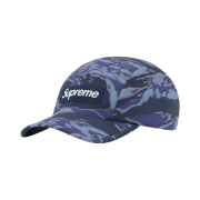 Supreme Tiger Camo Reflective Camp Cap Blue - 22FW