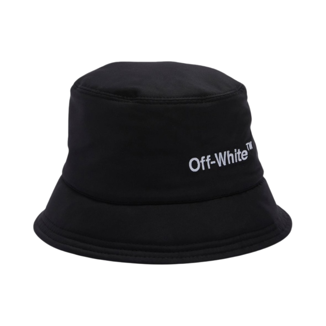 오프화이트 로고 레터 버킷햇 블랙(Off-White Logo Letter Bucket Hat Black) - 2