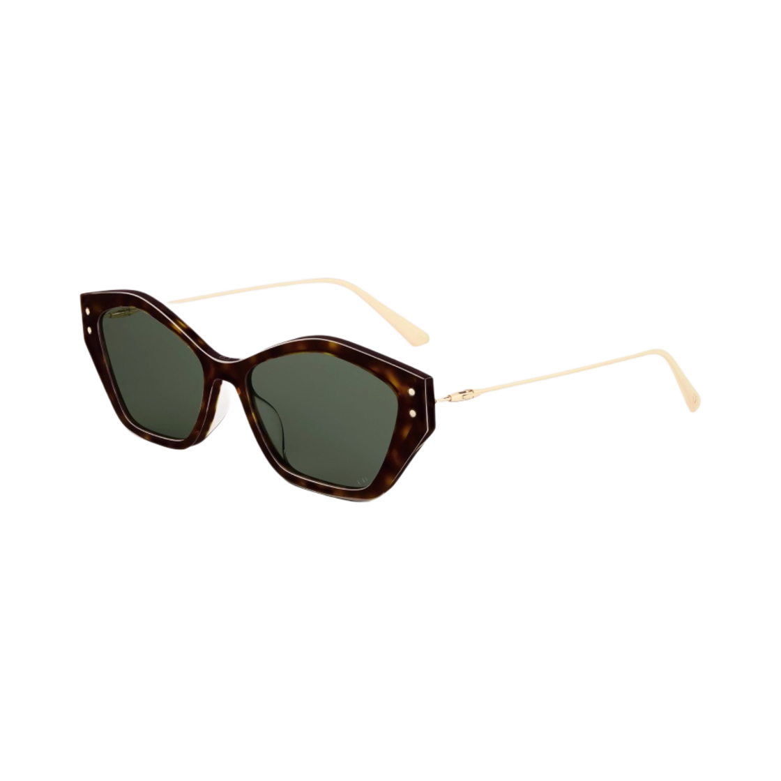 (W) 디올 미스디올 S1U 브라운 톨토이즈쉘 이펙트 버터플라이 선글라스((W) Dior Missdior S1U Brown Tortoiseshell Effect Butterfly Sunglasses) - 1