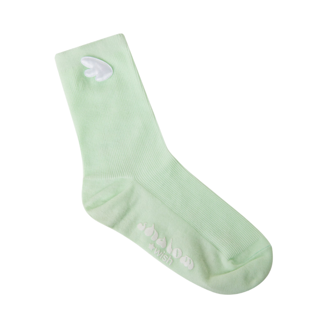 샬롬클럽 x 엔시티 위시 윙 삭스 그린(Shalomclub x NCT Wish Wing Socks Green)