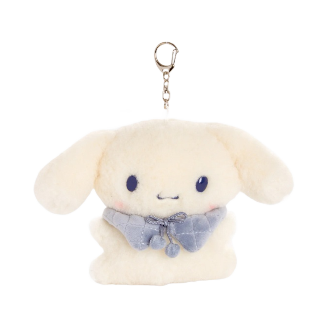 산리오 시나모롤 포테 모코 시리즈 마스코트 플러시 키체인 백 참(Sanrio Cinnamoroll Pote Moko Series Mascot Plush Keychain Bag Charm) - 1