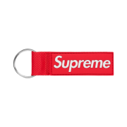 Supreme Webbing Keychain Red - 23SS