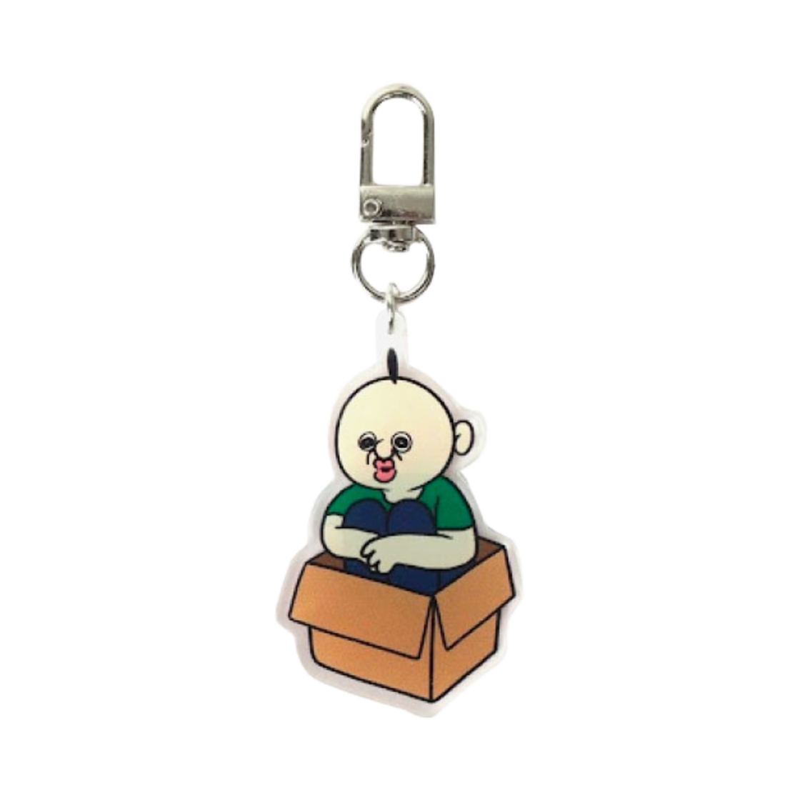 빵빵이 박스 아크릴 키링(Bbangbbang Box Acrylic Keyring)