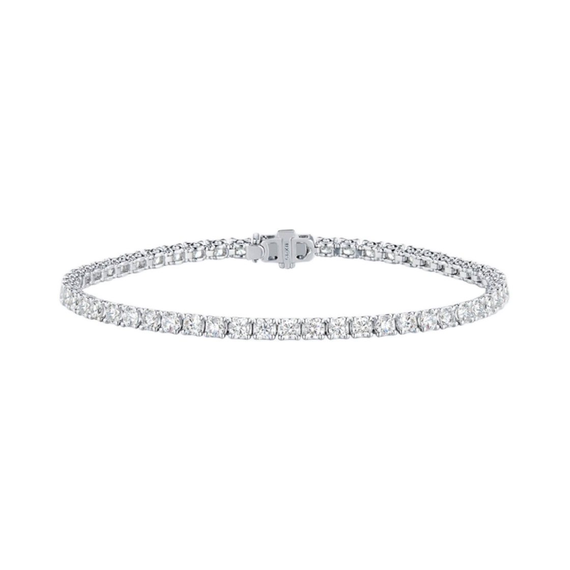 골든 듀 모닝 듀 M4 테니스 7P 브레이슬릿 화이트 골드(Golden Dew Morning Dew M4 Tennis 7P Bracelet White Gold)