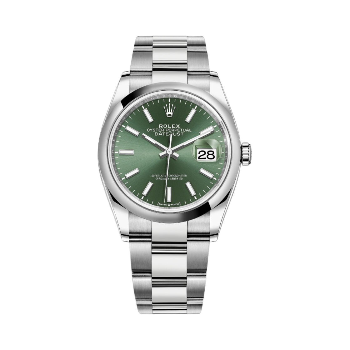 롤렉스 데이트저스트 36mm 126200 민트 그린 오이스터(Rolex Datejust 36mm 126200 Mint Green Oyster)