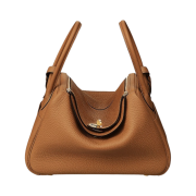 Hermes Lindy 26 Bag Clemence & Gold