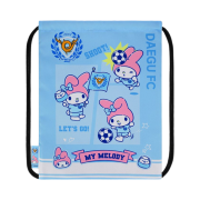 K League x Sanrio Characters 2025 Gym Sack My Melody Daegu FC Sky Blue