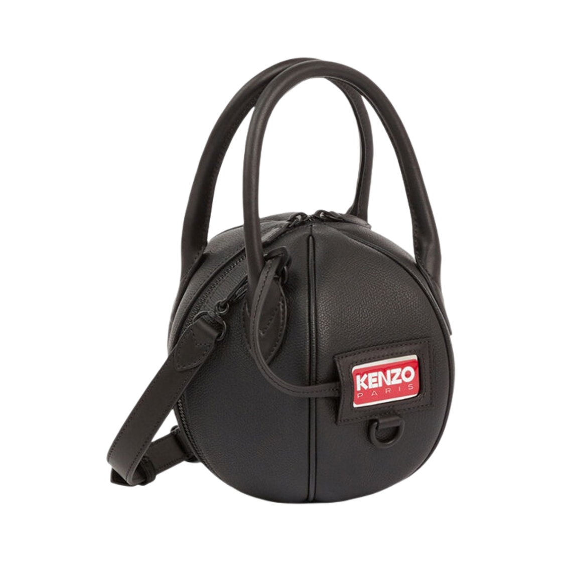 FD52SA728L4299 Kenzo Discover Leather Handbag Black