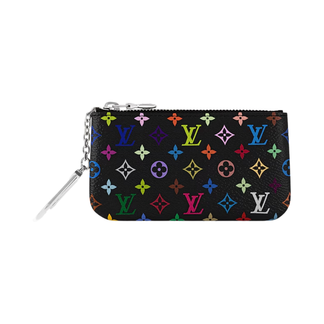 루이비통 x 무라카미 타카시 키 파우치 멀티컬러 블랙(Louis Vuitton x Murakami Takashi Key Pouch Multicolor Black)