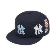 Supreme x New York Yankees Kanji New Era Navy - 22FW