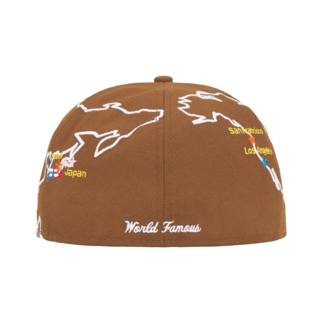 슈프림 월드와이드 박스로고 뉴에라 캡 브라운 - 23FW(Supreme Worldwide Box Logo New Era Brown - 23FW) - 2