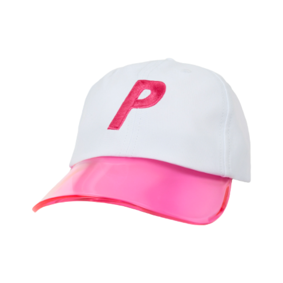 - Palace Clear Visor P 6-Panel White - 25SS