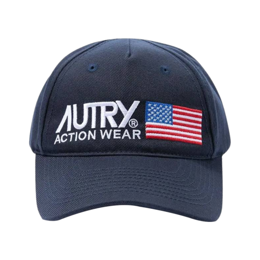 Autry Iconic Logo Ball Cap Navy