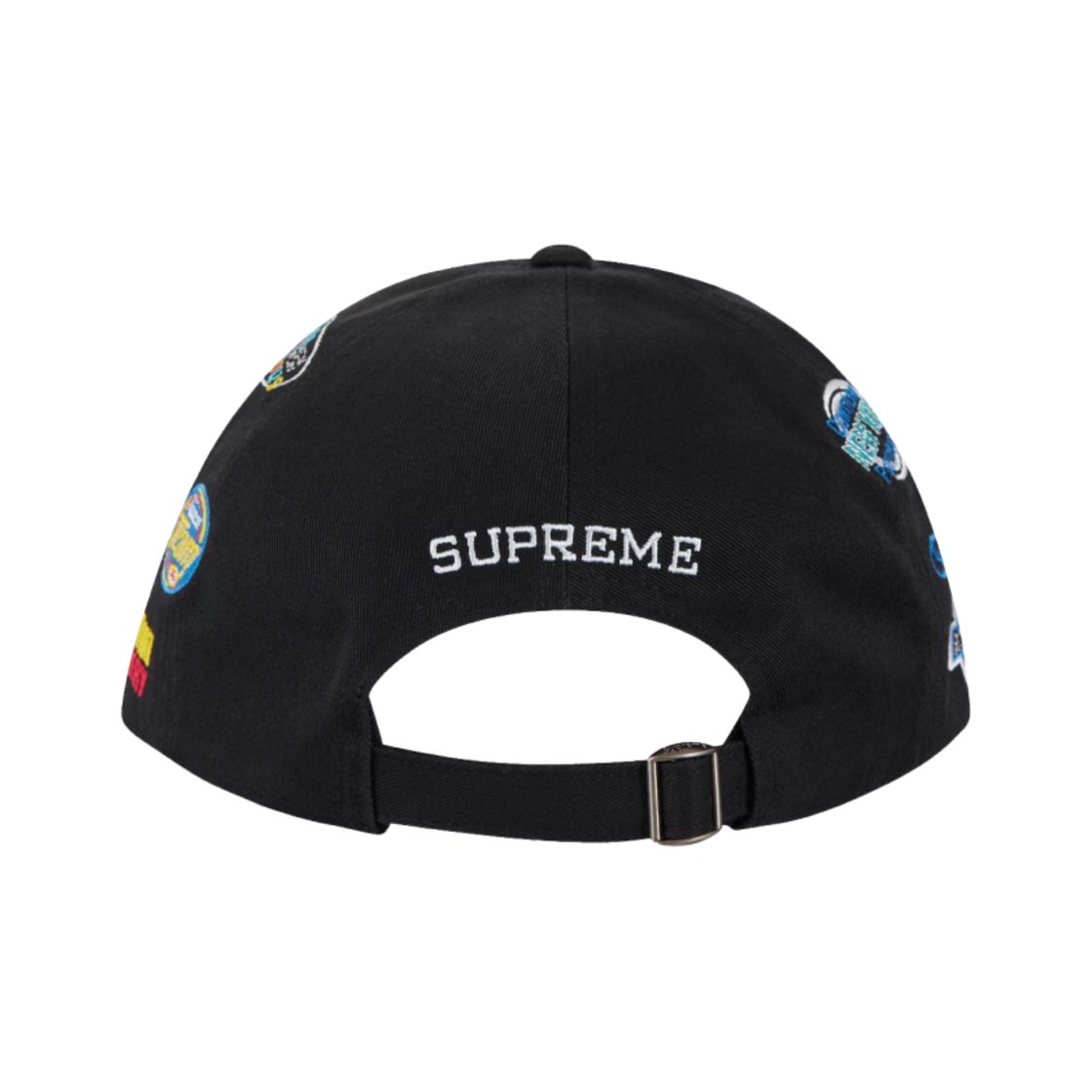 슈프림 스폰서스 6-패널 블랙 - 22FW(Supreme Sponsors 6-Panel Black - 22FW) - 2