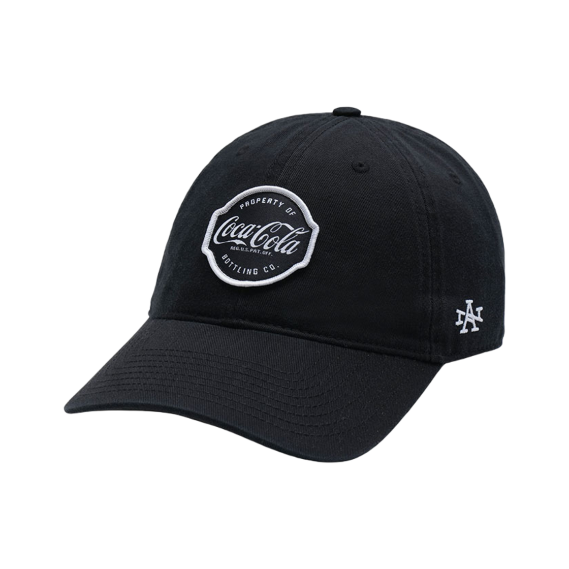 아메리칸 니들 코카콜라 시그니처 패치 볼파크 캡 블랙(American Needle Coca-Cola Signature Patch Ballpark Cap Black)
