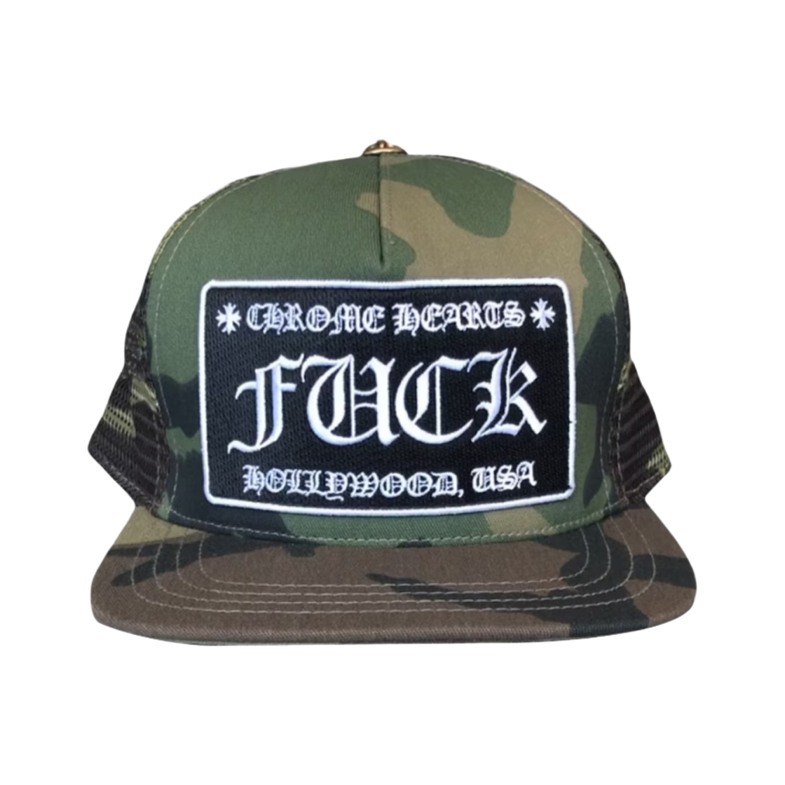 크롬하츠 퍽 할리우드 트러커햇 카모