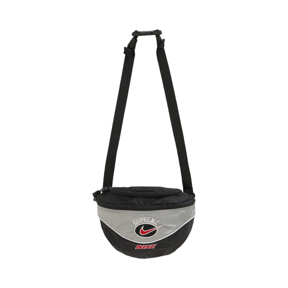 슈프림 x 나이키 숄더백 실버 - 19SS(Supreme x Nike Shoulder Bag Silver - 19SS) - 1