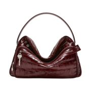 Acne Studios Camero Camera Shoulder Bag Burgundy
