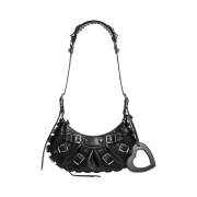 Balenciaga Le Cagole XS Shoulder Bag With Buckles Black