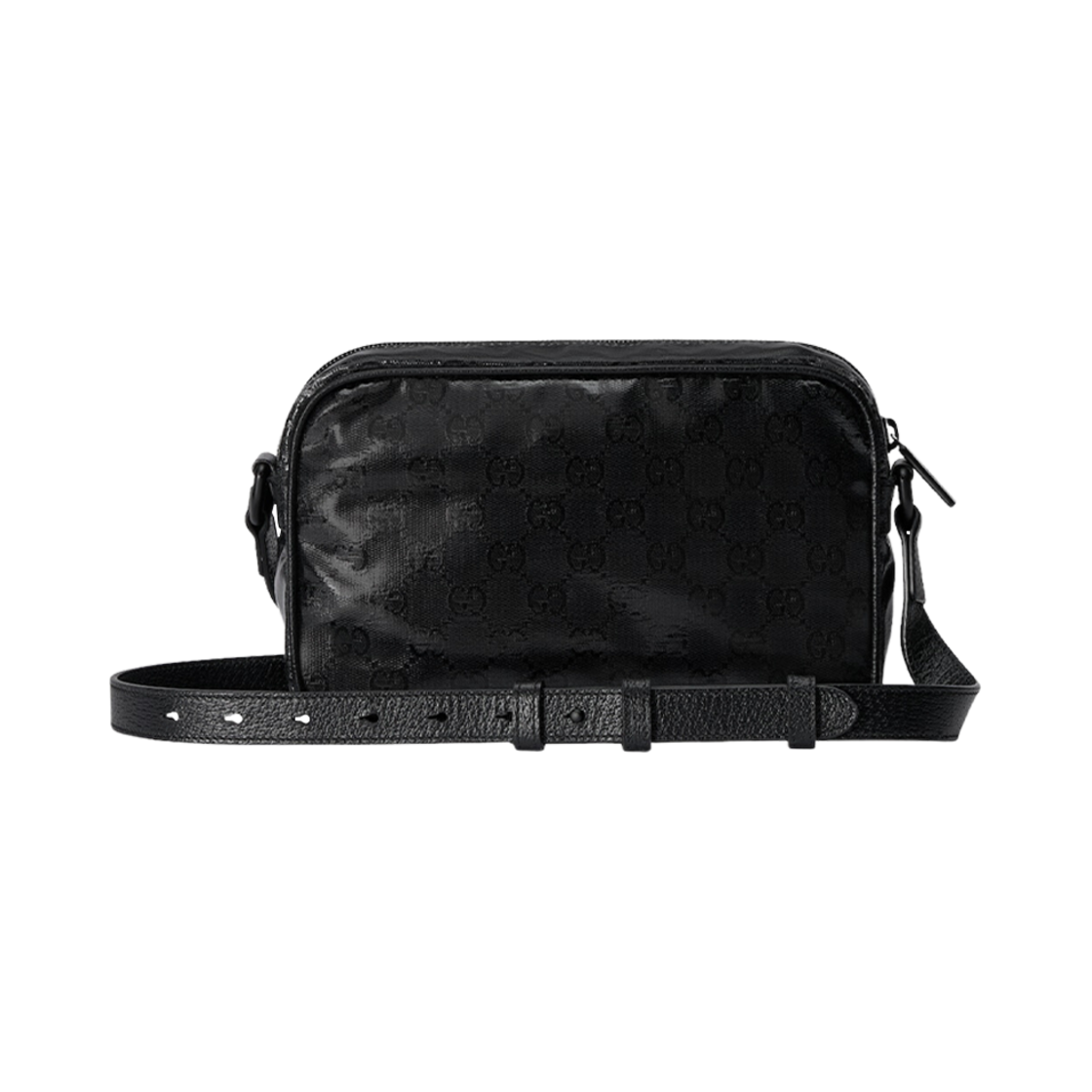 구찌 GG 크리스탈 미니 숄더백 블랙 GG 크리스탈 캔버스(Gucci GG Crystal Mini Shoulder Bag Black GG Crystal Canvas) - 3