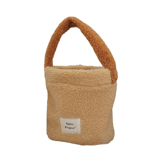 AP-P00000BY Agnes Project Peanut Tote Bag Teddy Bear