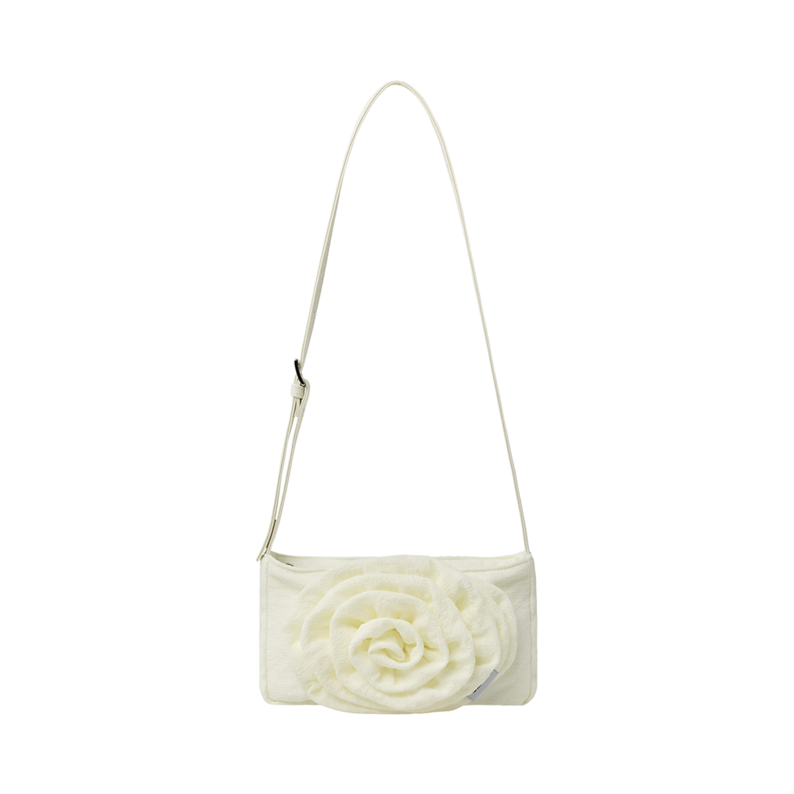 이미스 코르사주 플랫 백 아이보리(Emis Corsage Flat Bag Ivory) - 1