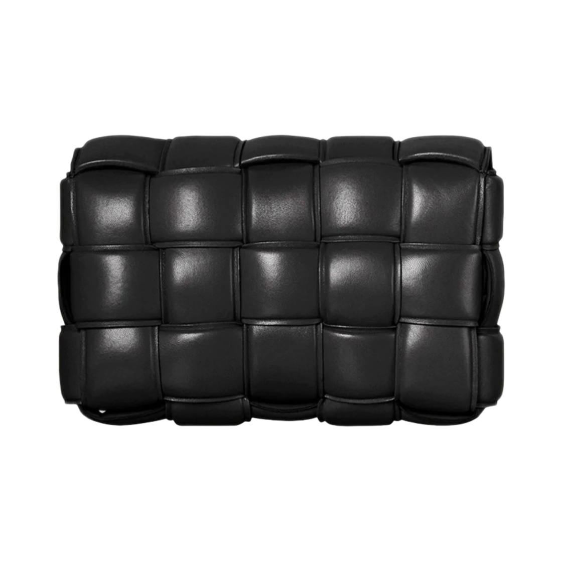 보테가 베네타 패딩 레더 카세트백 블랙 실버(Bottega Veneta Padded Leather Cassette Black Silver) - 2