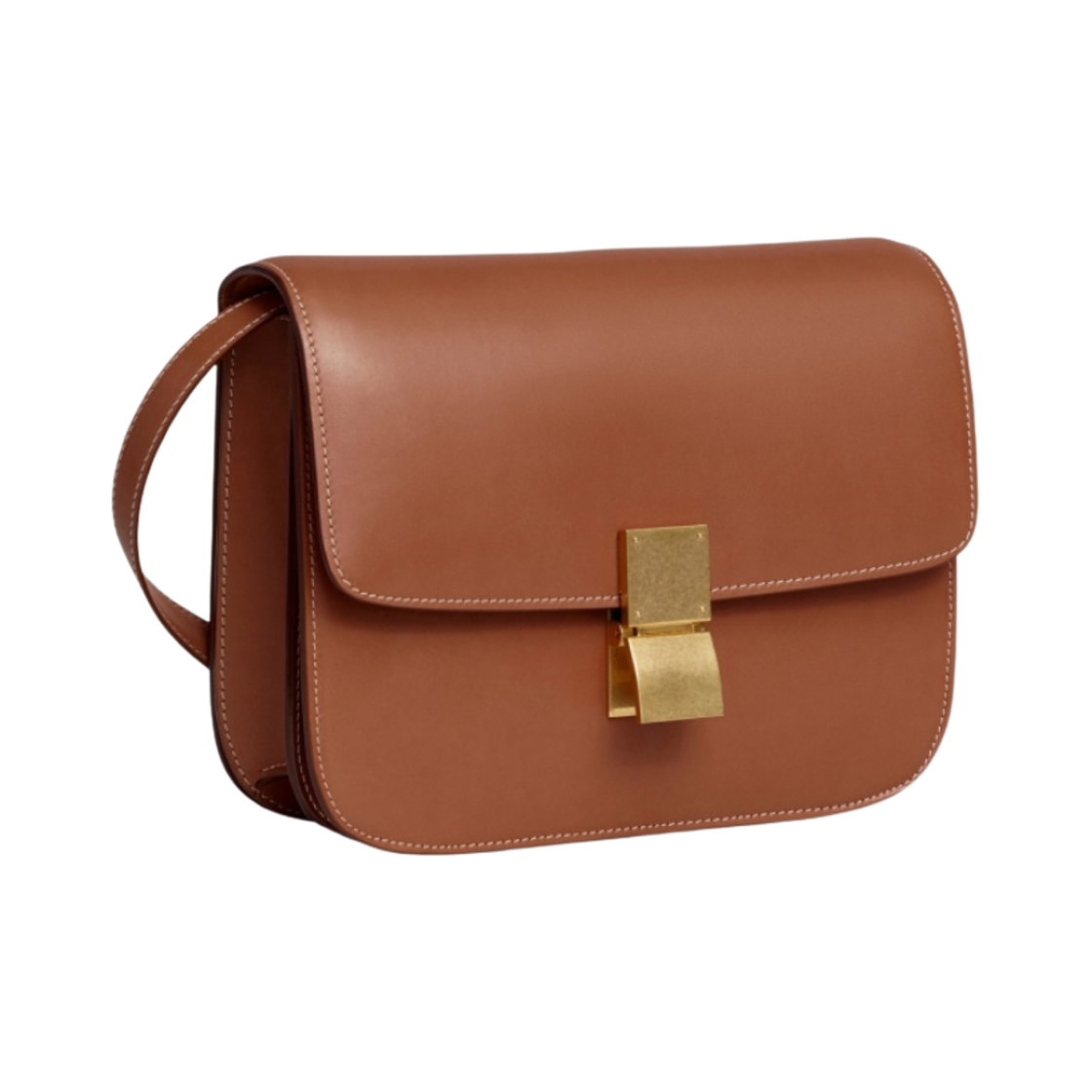 셀린느 박스 카프스킨 미디움 클래식백 탄(Celine Medium Classic Bag in Box Tan) - 2