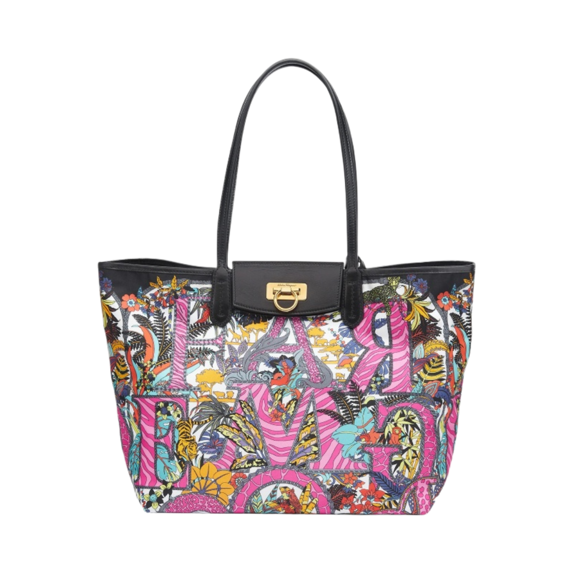 페라가모 간치니 토트백 멀티컬러(Ferragamo Gancini Tote Bag Multicolor) - 1