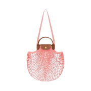 Longchamp Le Pliage Filet Top Handle Bag Blush