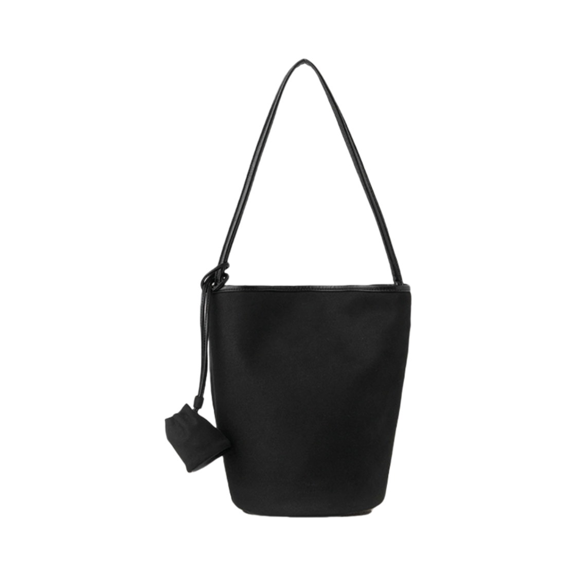 노이에 스웨이드 바스켓백 스몰 블랙(Neue Suede Basket Bag S Black)