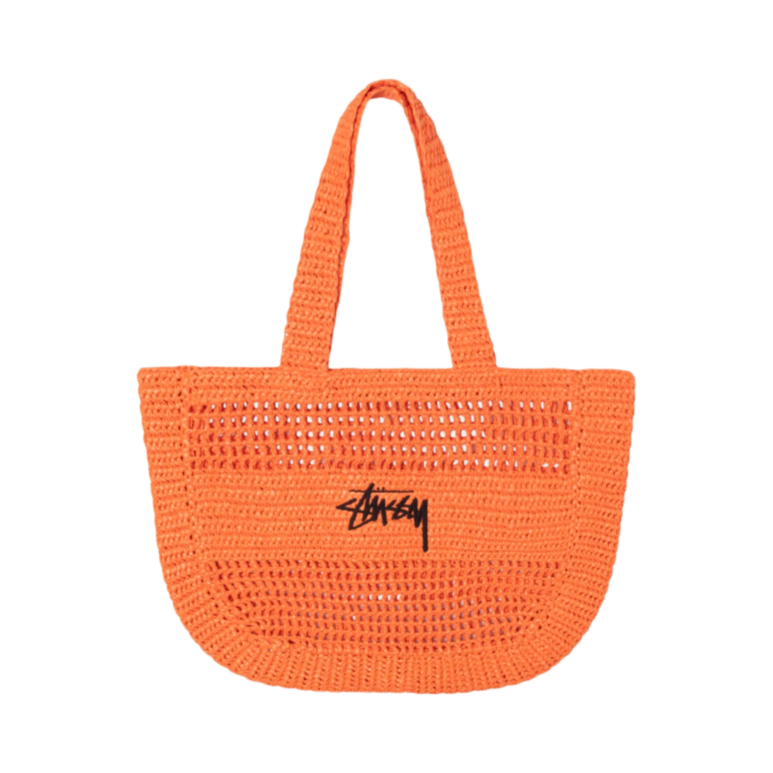 134263 Stussy Woven Tote Bag Orange