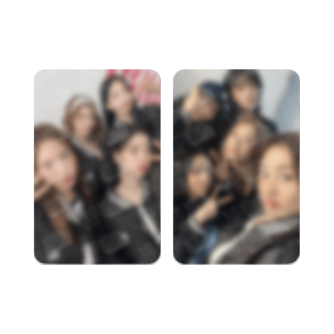 트와이스 홈 그라운드 스타디움 점퍼 포토카드 (2개 세트)(Twice Home 9Round Stadium Jumper Photo Card (Set of 2))