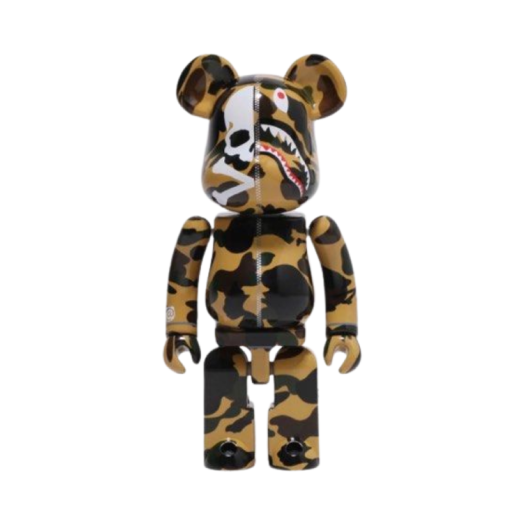 Bearbrick Medicom x BAPE x Mastermind Chogokin 200% Yellow