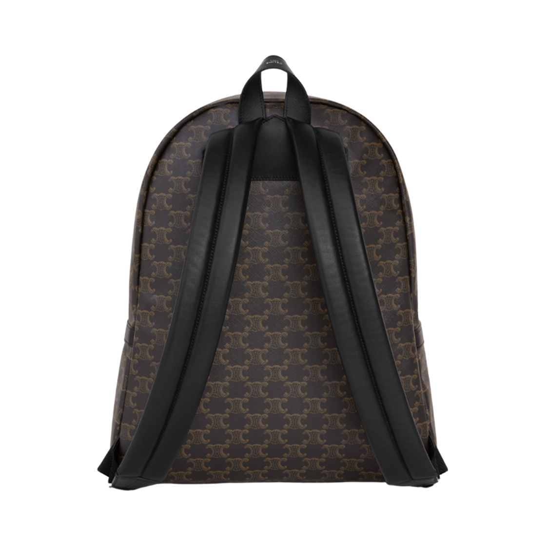 셀린느 미디움 백팩 트리옹프 캔버스 카프스킨 블랙(Celine Medium Backpack in Triomphe Canvas Calfskin Black) - 3