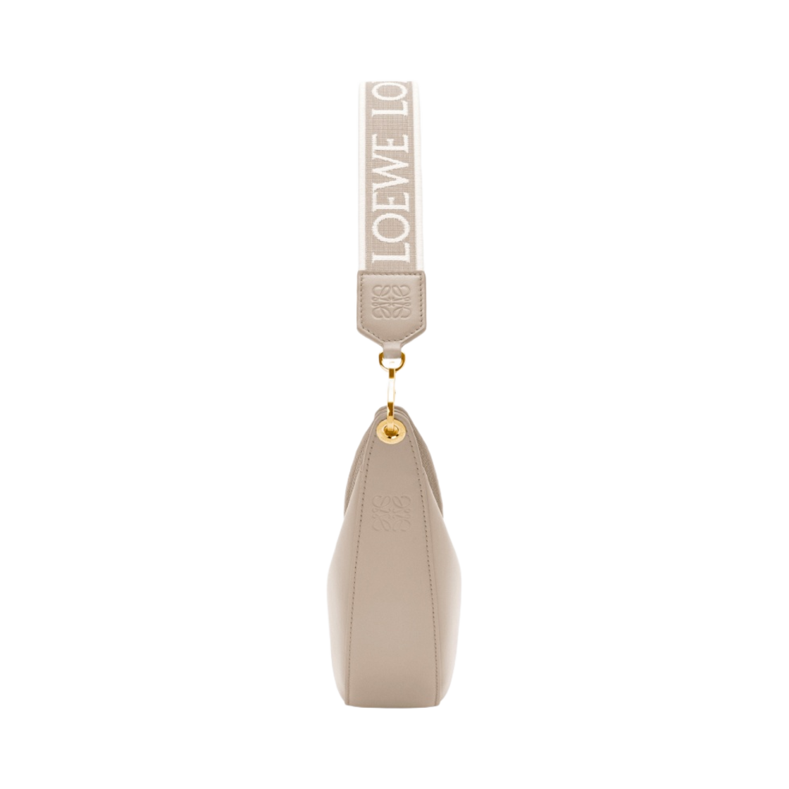 로에베 스몰 루나백 사틴 카프스킨 앤 자카드 라이트 오트(Loewe Small Luna Bag in Satin Calfskin and Jacquard Light Oat) - 3