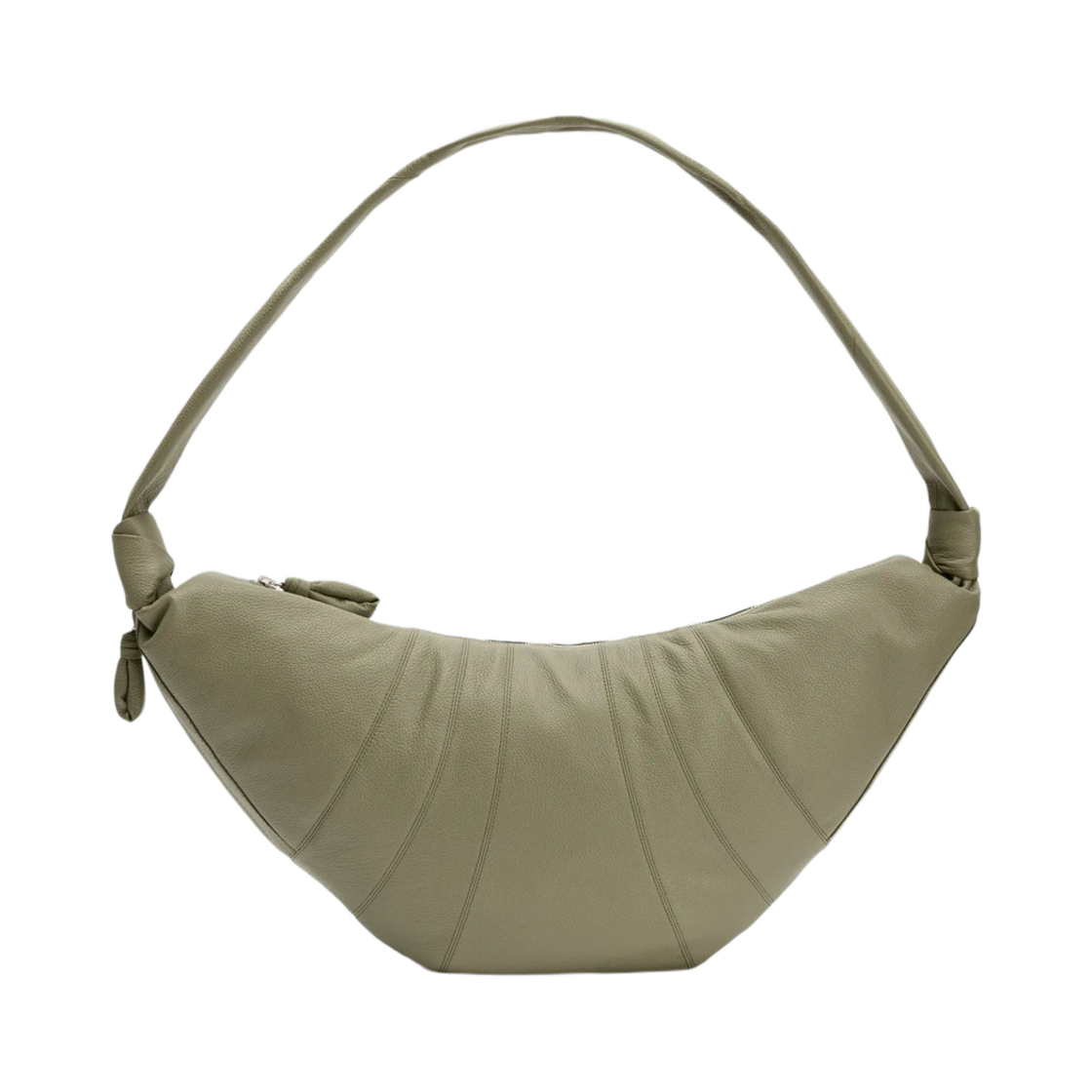 BG0000-LL0018-641 Lemaire Soft Grained Leather Large Croissant Bag Dusty Khaki