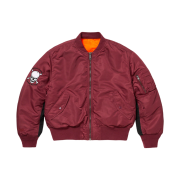 Supreme x Bounty Hunter MA-1 Jacket Burgundy - 23FW
