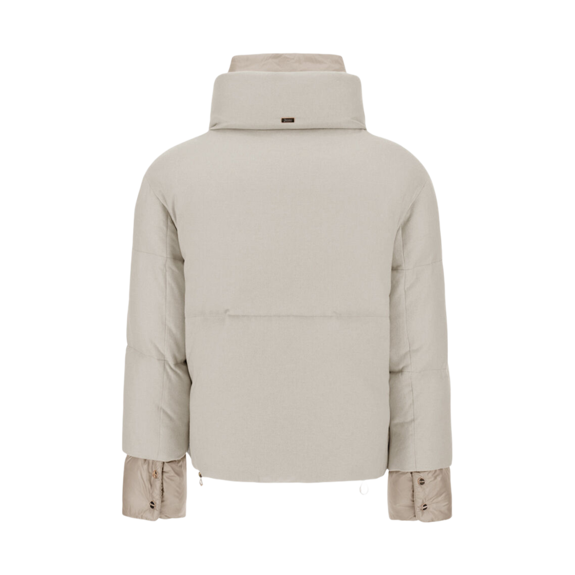 (W) 에르노 봄버 자켓 캐시미어 실크 나일론 울트라라이트 샹티((W) Herno Bomber Jacket In Cashmere Silk Nylon Ultralight Chantilly) - 2